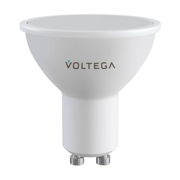 Лампа светодиодная диммируемая Voltega VG GU10 5,5W 3000-6500K матовая 2426 — Дзинь ля-ля