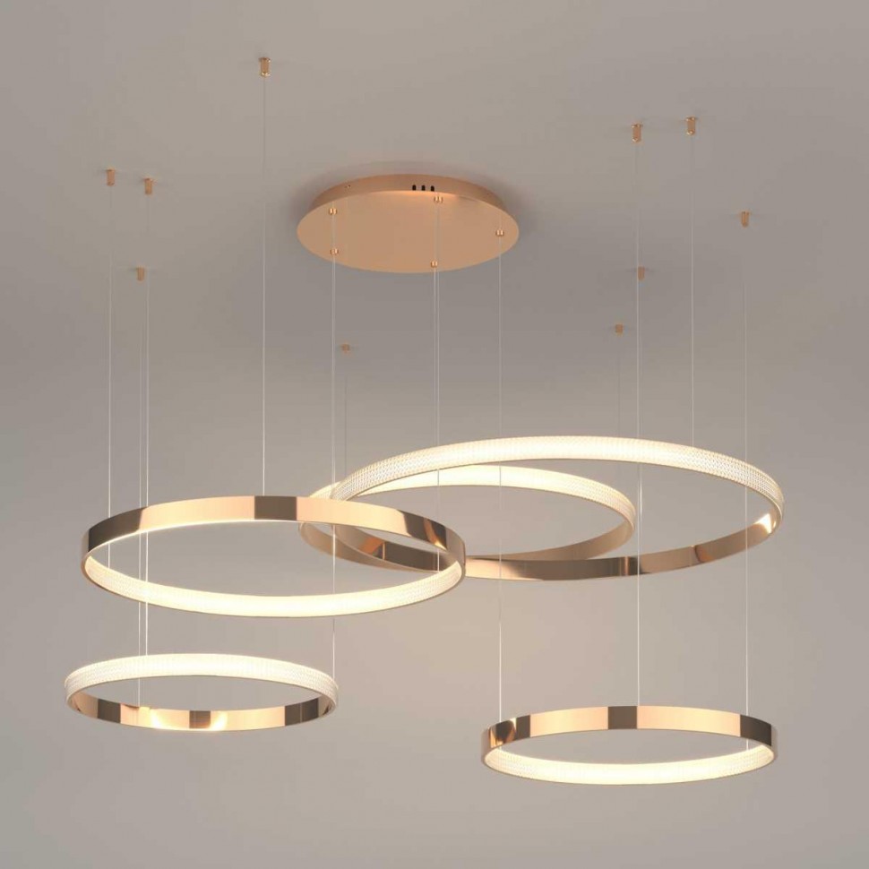 Подвесной светильник Eurosvet 90175/5 медный фото 1 &mdash; Дзинь ля-ля