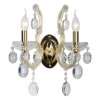 Бра Crystal Lux Hollywood AP2 Gold фото 1 &mdash; Дзинь ля-ля