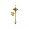 Бра Crystal Lux Miracle AP1 Gold фото 1 &mdash; Дзинь ля-ля