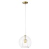 Подвесной светильник Crystal Lux Luisa SP1 Brass/Transparent фото 4 &mdash; Дзинь ля-ля