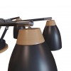Подвесная люстра Loft IT Watchman Loft4402/6Bl фото 4 — Дзинь ля-ля