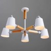 Потолочная люстра Arte Lamp A7141PL-5WH фото 3 &mdash; Дзинь ля-ля