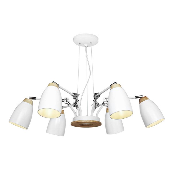 Подвесная люстра Loft IT Watchman Loft4402/6Wh — Дзинь ля-ля