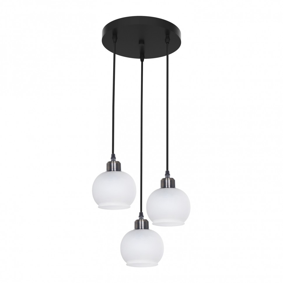 Подвесной светильник 10220/3BK WT ЭкономСвет фото 1 — Дзинь ля-ля