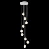 Подвесная люстра Crystal Lux Gaspar SP9 D300 White фото 1 &mdash; Дзинь ля-ля