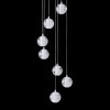 Подвесная люстра Crystal Lux Gaspar SP9 D300 White фото 3 &mdash; Дзинь ля-ля
