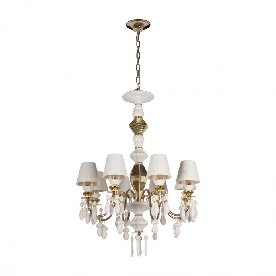 Подвесная люстра Loft IT Grace 10203/8 White фото 1 — Дзинь ля-ля