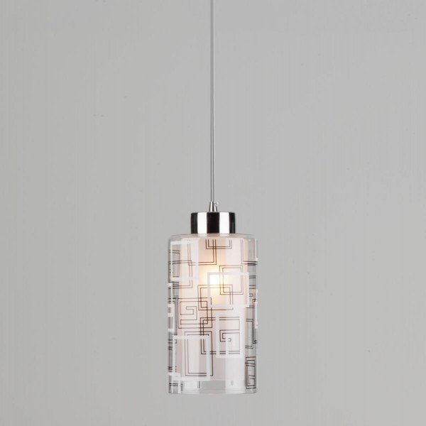 Подвесной светильник Eurosvet 50002/1 хром &mdash; Дзинь ля-ля