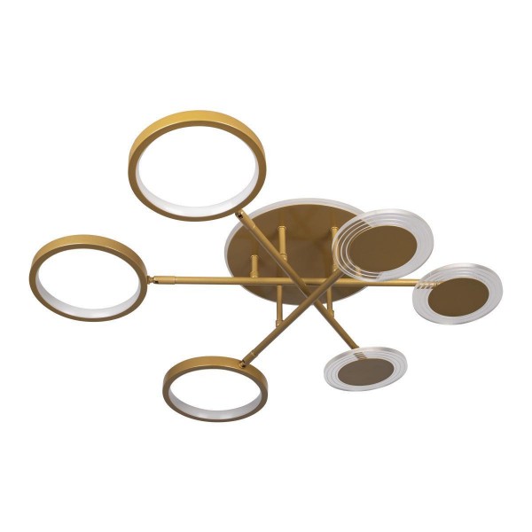 Потолочная светодиодная люстра Loft IT Megan 10164S Gold — Дзинь ля-ля