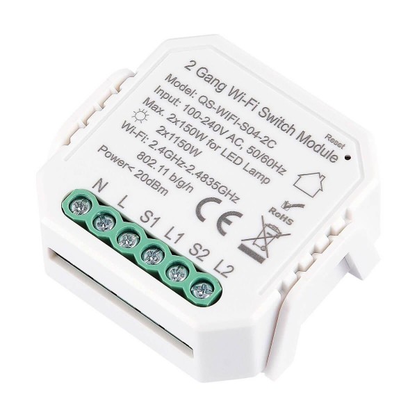 WIFI реле 2 канала ST Luce Around ST9000.500.02C — Дзинь ля-ля