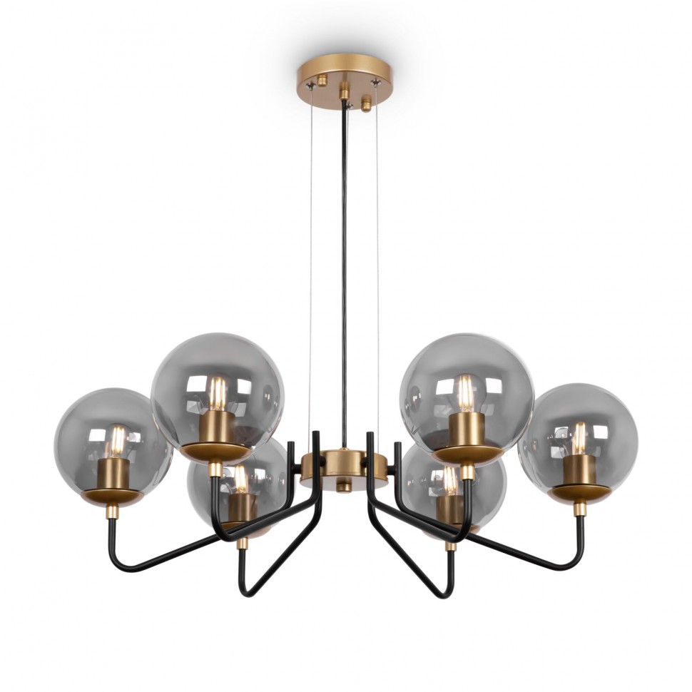 Подвесной светильник Freya Moricio FR5140PL-06GB фото 1 &mdash; Дзинь ля-ля