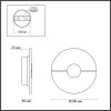 Настенный светодиодный светильник Odeon Light Midcent Naxos 4311/12WL фото 4 &mdash; Дзинь ля-ля
