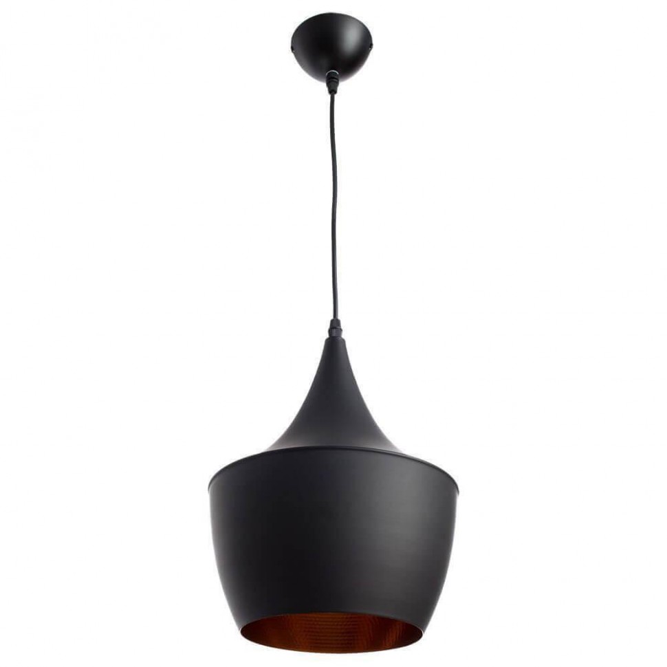 Подвесной светильник Arte Lamp Cappello A3407SP-1BK фото 1 &mdash; Дзинь ля-ля