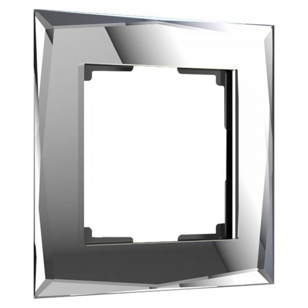 Рамка на 1 пост Werkel Diamant зеркальный W0011220 4690389158803 — Дзинь ля-ля