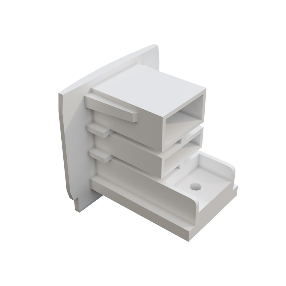 Заглушка торцевая Trinity белый, 1шт Maytoni TRA005EC-31W фото 1 — Дзинь ля-ля