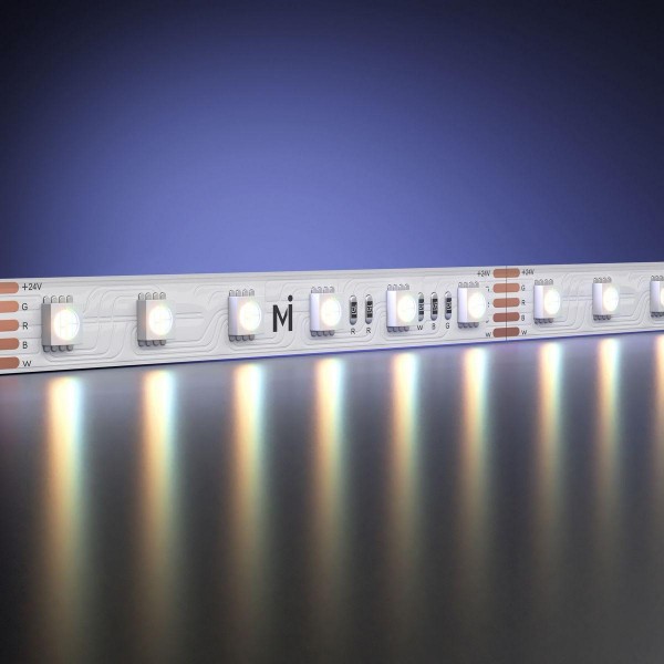 Светодиодная лента Maytoni 19,2W/m 60LED/m 5050SMD теплый белый + RGB 5M 201134 — Дзинь ля-ля