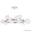 Подвесная люстра Crystal Lux Agata SP15 V2 Chrome/Transparente фото 1 &mdash; Дзинь ля-ля