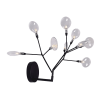 Бра Crystal Lux Evita AP9 BLack/Transparent фото 3 &mdash; Дзинь ля-ля