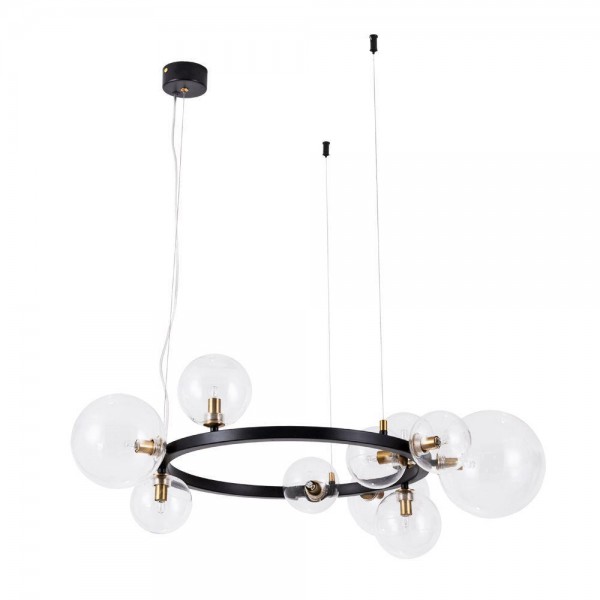 Подвесная люстра Arte Lamp Vincent A7790SP-10BK &mdash; Дзинь ля-ля