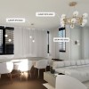 Подвесная люстра Crystal Lux Luxury SP12 Gold фото 4 &mdash; Дзинь ля-ля