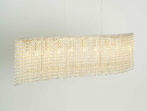 Подвесная люстра Newport Diana 10911/S gold М0070339 &mdash; Дзинь ля-ля