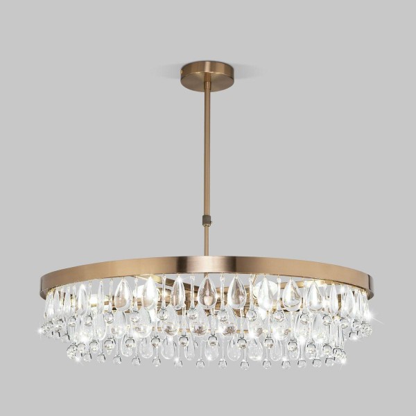 Подвесная люстра Eurosvet Sophie 60165/6 латунь &mdash; Дзинь ля-ля