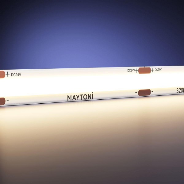 Светодиодная лента Maytoni 8W/m 320LED/m COB теплый белый 5M 201071 — Дзинь ля-ля