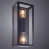Уличный настенный светильник Arte Lamp Belfast A4569AL-2BK фото 2 — Дзинь ля-ля