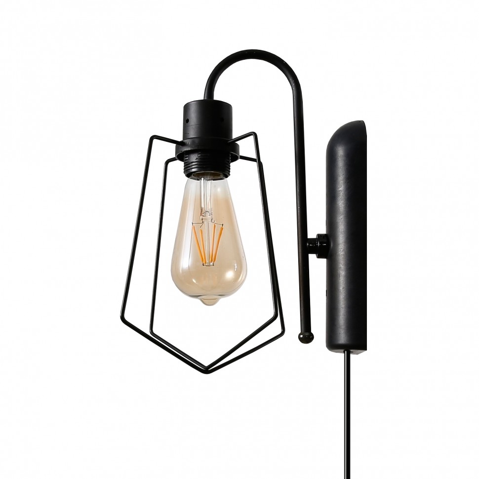 Настенный светильник 18101/1wBK ЭкономСвет фото 1 — Дзинь ля-ля