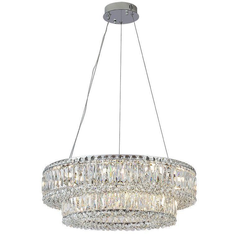 Подвесной светильник Newport Valencia 8450+18/S chrome М0070078 фото 1 &mdash; Дзинь ля-ля