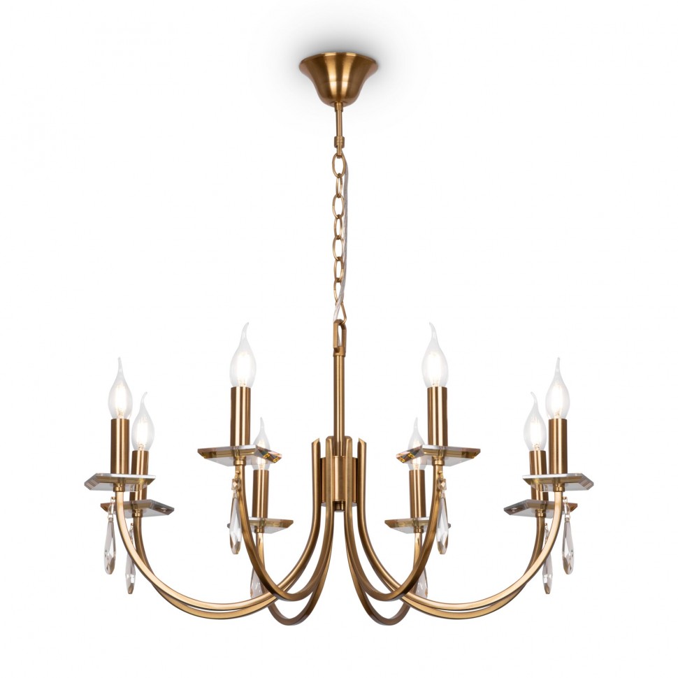 Люстра Freya Forte FR1006PL-08G фото 1 — Дзинь ля-ля