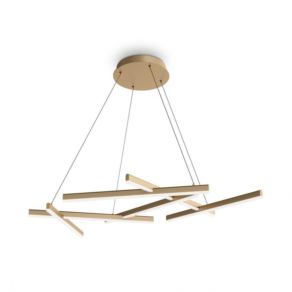 Подвесной светодиодный светильник Maytoni Line MOD016PL-L80GK фото 1 — Дзинь ля-ля