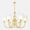 Подвесная люстра Crystal Lux ELENA SP6 GOLD фото 1 &mdash; Дзинь ля-ля