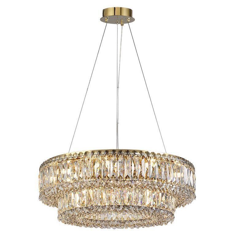 Подвесной светильник Newport Valencia 8450+18/S gold М0070077 фото 1 &mdash; Дзинь ля-ля