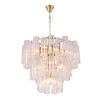 Каскадная люстра Crystal Lux Rose SP15 BRASS фото 2 &mdash; Дзинь ля-ля
