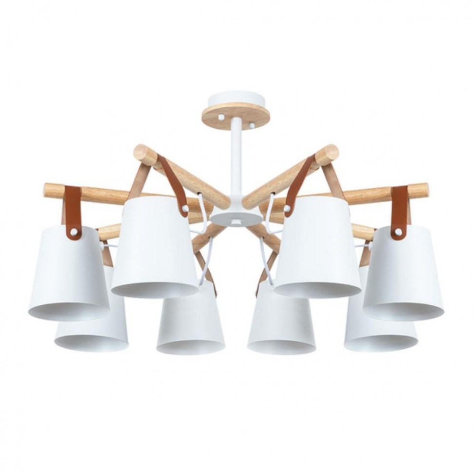 Потолочная люстра Arte Lamp Thomas A7032PL-8WH фото 1 &mdash; Дзинь ля-ля
