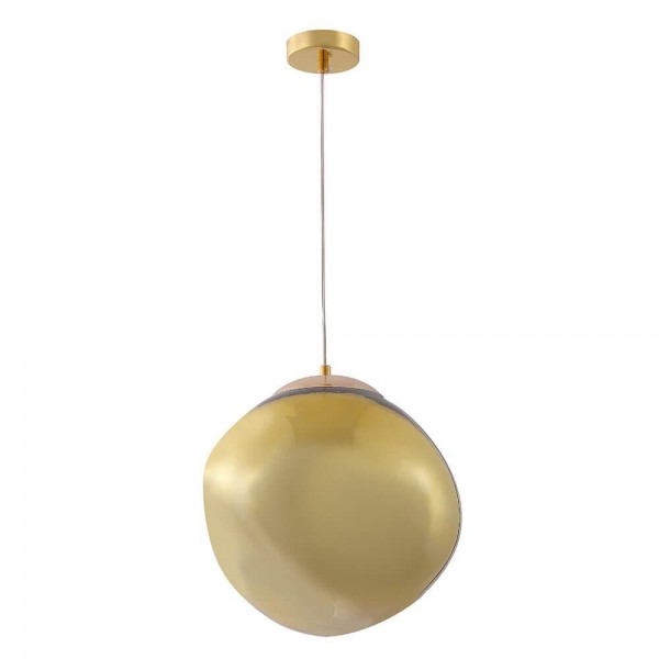 Подвесной светильник Crystal Lux Malaga SP1 D280 Gold — Дзинь ля-ля