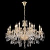 Подвесная люстра Crystal Lux MONICA SP10+5 GOLD фото 6 &mdash; Дзинь ля-ля