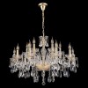 Подвесная люстра Crystal Lux MONICA SP10+5 GOLD фото 7 &mdash; Дзинь ля-ля