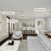 Подвесная люстра Crystal Lux Luxury SP8 Gold фото 4 &mdash; Дзинь ля-ля