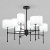 Подвесная люстра Eurosvet Notturno 60162/8 черный фото 1 &mdash; Дзинь ля-ля
