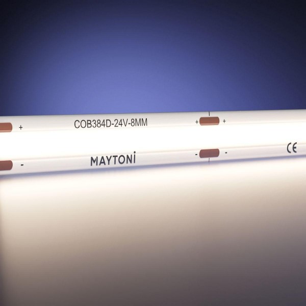 Светодиодная влагозащищенная лента Maytoni 12W/m 384LED/m COB дневной белый 5M 201079 — Дзинь ля-ля