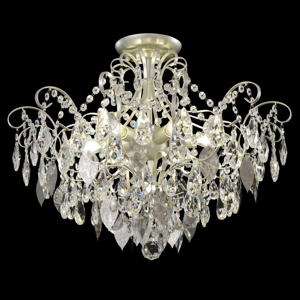 Потолочная люстра Crystal Lux Esmiralda PL6 Silver фото 1 &mdash; Дзинь ля-ля