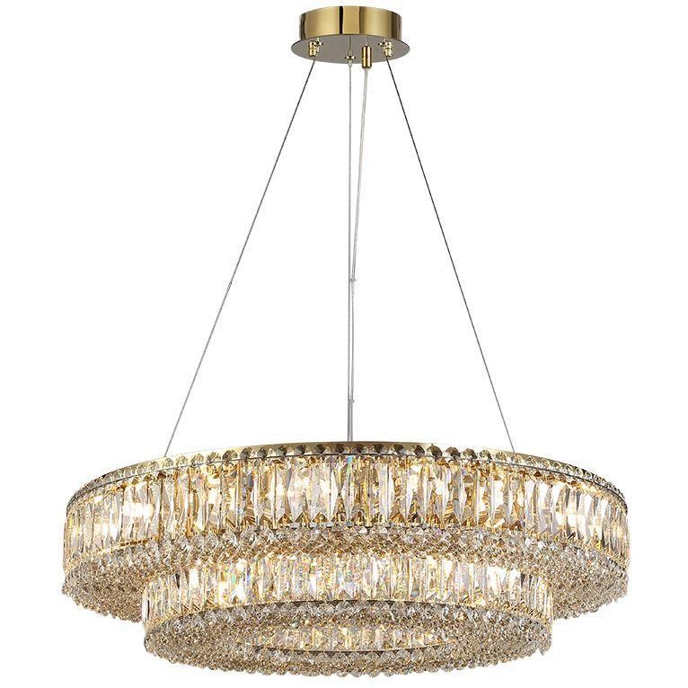 Подвесной светильник Newport Valencia 8450+28/S gold М0070079 фото 1 &mdash; Дзинь ля-ля
