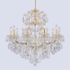Подвесная люстра Crystal Lux Isabel SP11 Gold/Transparent фото 4 &mdash; Дзинь ля-ля