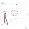 Подвесной светильник LOFT IT Oslo 10407/1000 фото 2 &mdash; Дзинь ля-ля