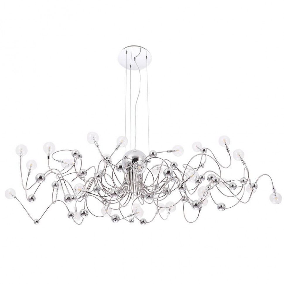 Подвесная люстра Crystal Lux Medusa SP30 Chrome фото 1 &mdash; Дзинь ля-ля