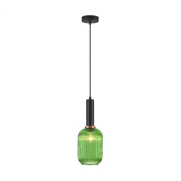 Подвесной светильник Eurosvet 50181/1 зеленый — Дзинь ля-ля