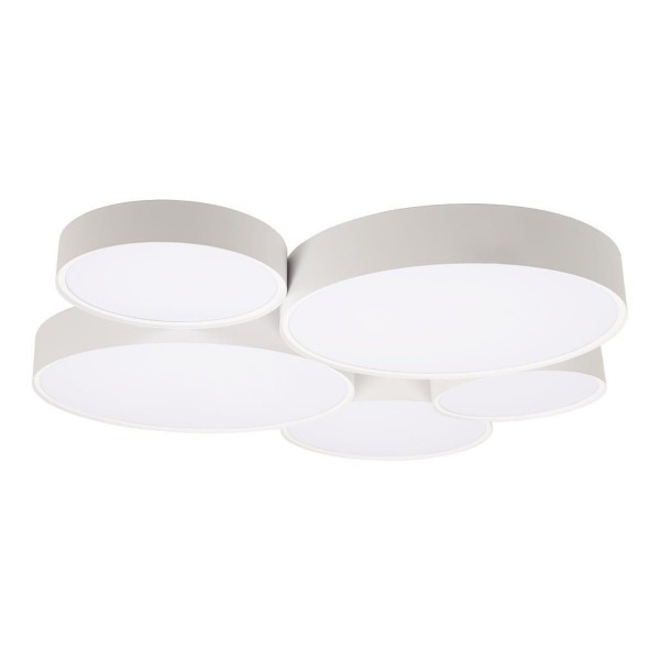 Потолочная светодиодная люстра Loft IT Drum 10218 White — Дзинь ля-ля
